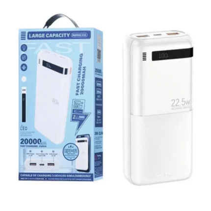 RPP72 20000mAh Power Bank with 22.5W Fast Charging