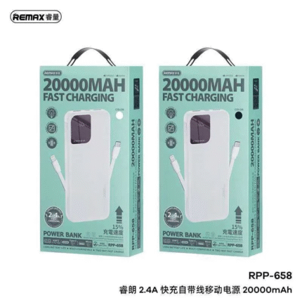 REMAX RPP-658 Rellaen Series 20000mAh Fast Charging Power Bank