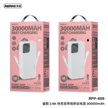 Remax RPP-659 Rellaen Series 30000mAh Fast Charging Power Bank