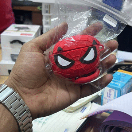 Spider-Man AirPods Pro 2 Case – 3D Superhero Silicone Cover