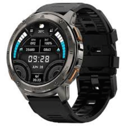 KOSPET TANK T3 1.43″ HD AMOLED Smart Watch with 130+ Sports Modes - Silver