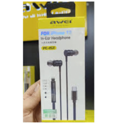 PC-15T Wired Earphone Black