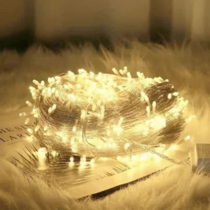 Coiled LED Fairy String Lights – Decorative Lighting Roll