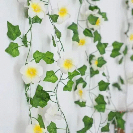 Artificial Morning Glory Vines – Decorative Hanging Flowers for Home & Events