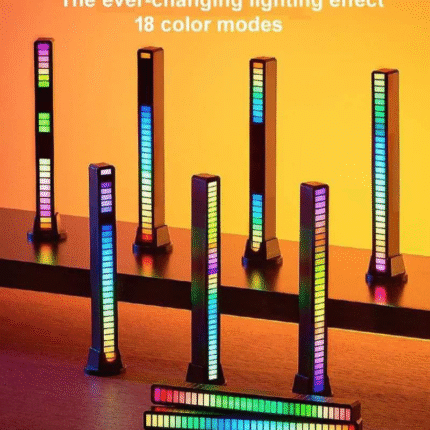 OKEEN RGB Music Rhythm Light – Sound-Activated LED Light with App Control