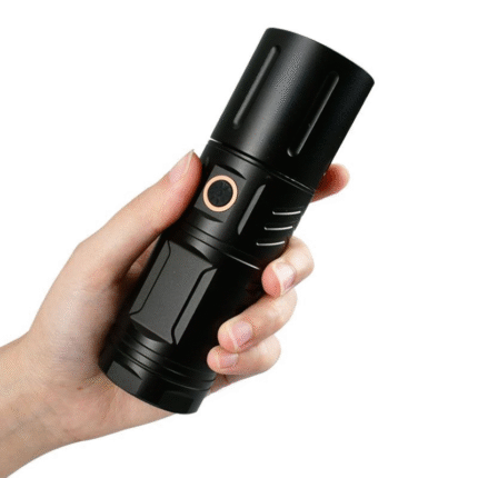 Rechargeable LED Torch Flashlight – High Brightness Handheld Light