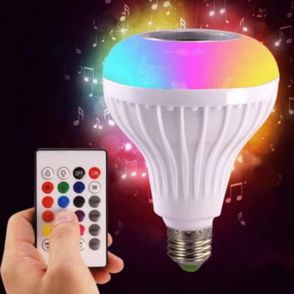 Bluetooth Speaker LED Light Bulb – 2-in-1 Smart Light