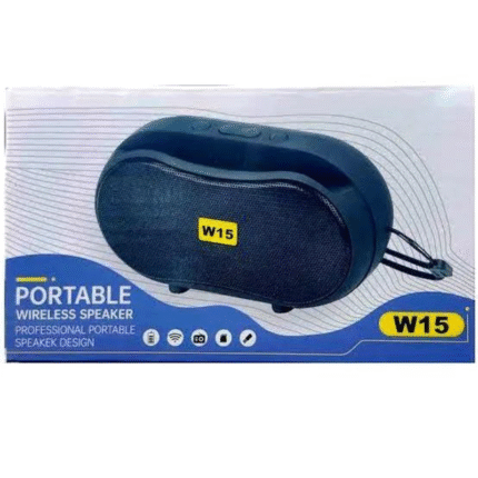 WUF-W15 Portable Wireless Mini Speaker – USB, TF, FM Supported with Built-in MP3 Player