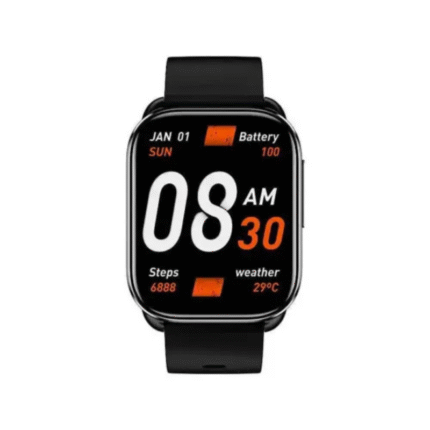QCY GS TFT Smartwatch – Black