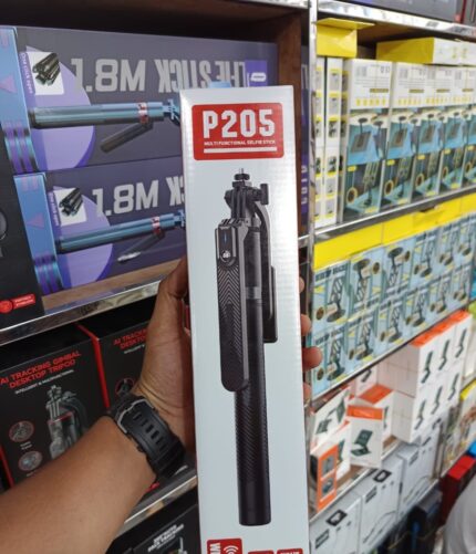 P205" মাল্টি-ফাংশনাল সেলফি স্টিক